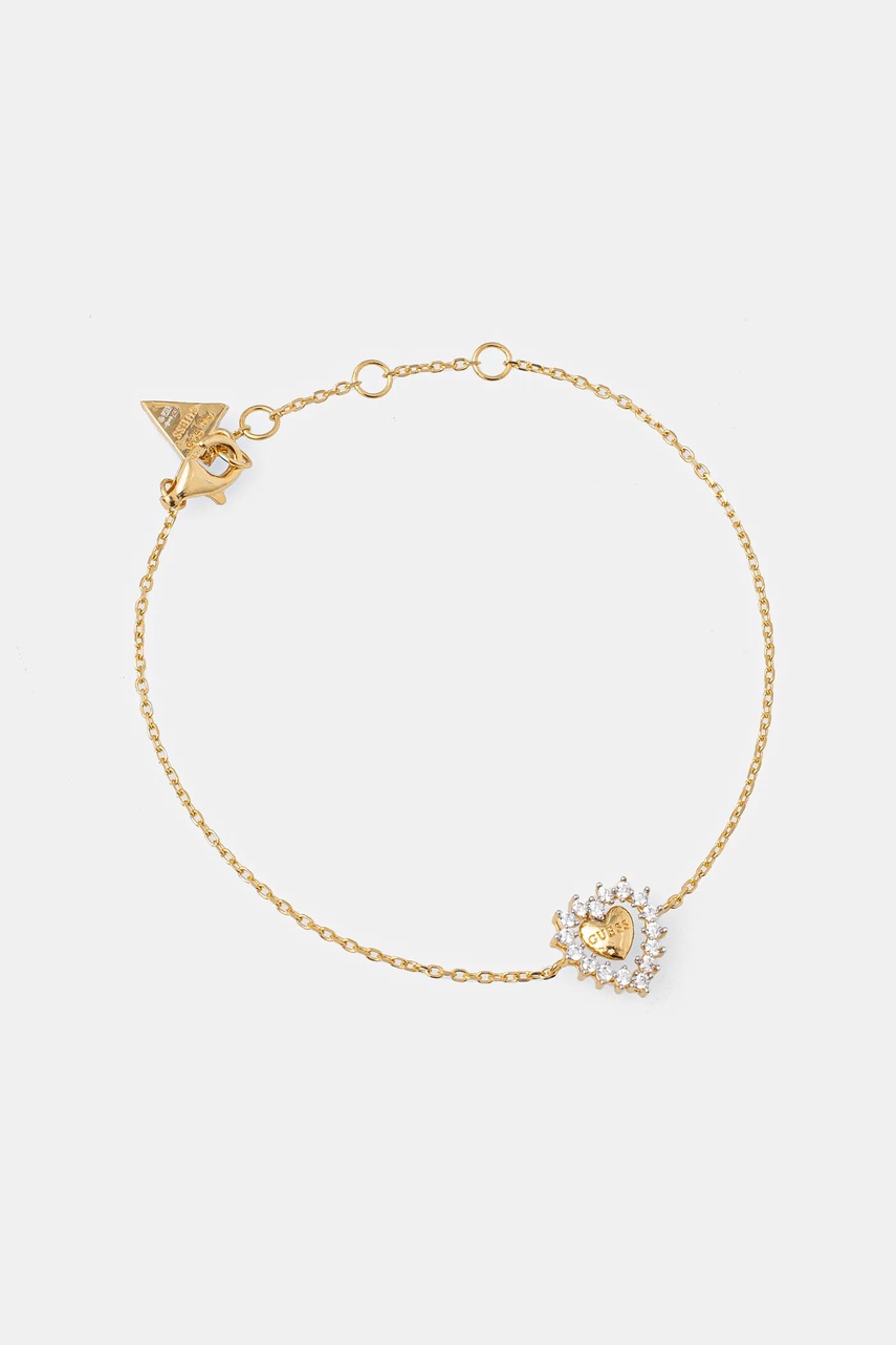 

Сребърна гривна Guess JSBB04 454JW, Злато