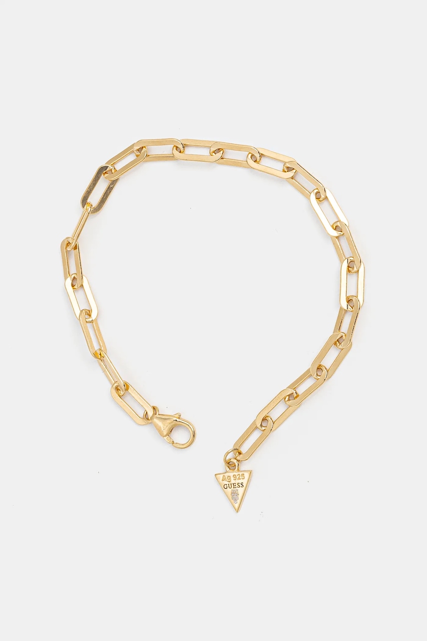 

Сребърна гривна Guess JSBB04 573JW, Злато