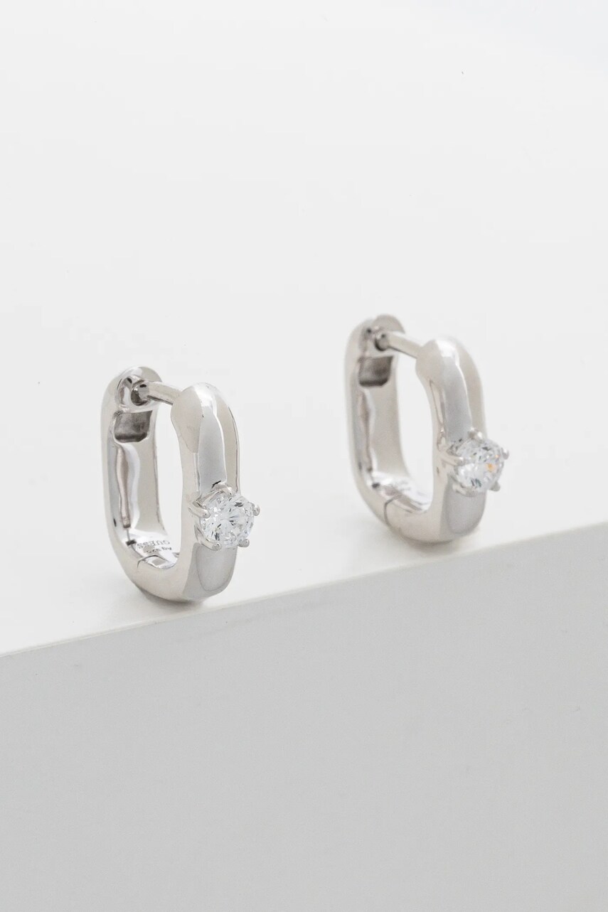 Levně Stříbrné náušnice Guess JSBE04 556JW