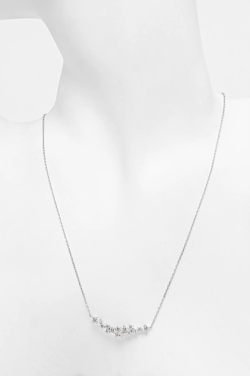 Ασημένιο κολιέ Guess φωτογραφία