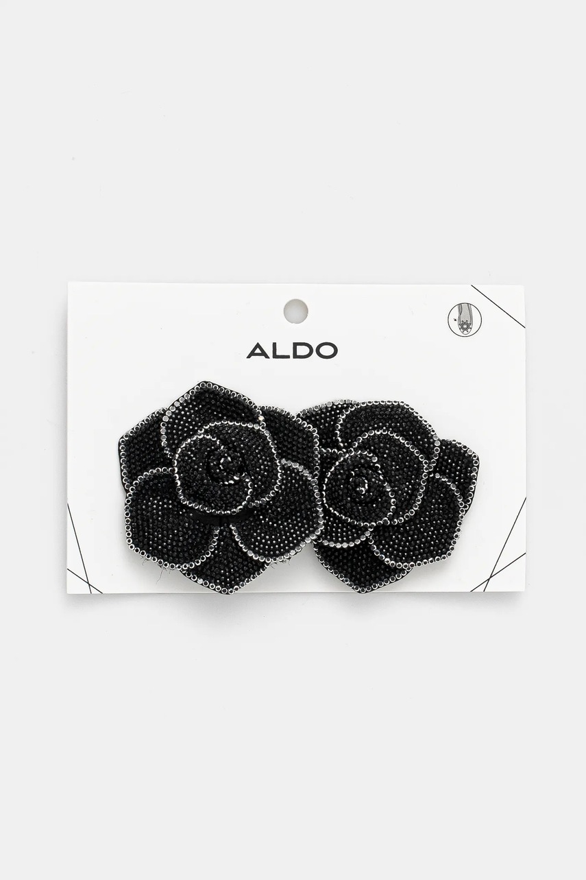 

Значки за обувки Aldo ROSETTES (2 броя) 13868584, Черен