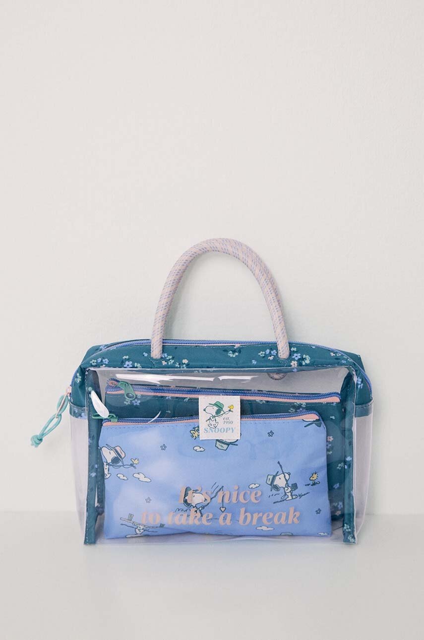 

Комплект козметични чанти women'secret Snoopy (3 броя) 4848811, Многоцветен
