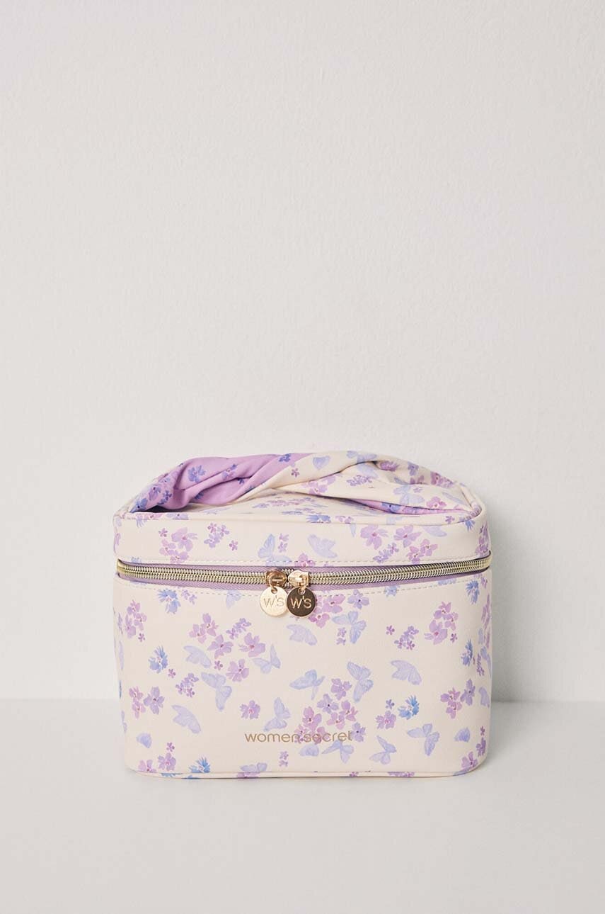 

Козметична чанта women'secret TRENDY BUTTERFLY в розово 4848827, Розов