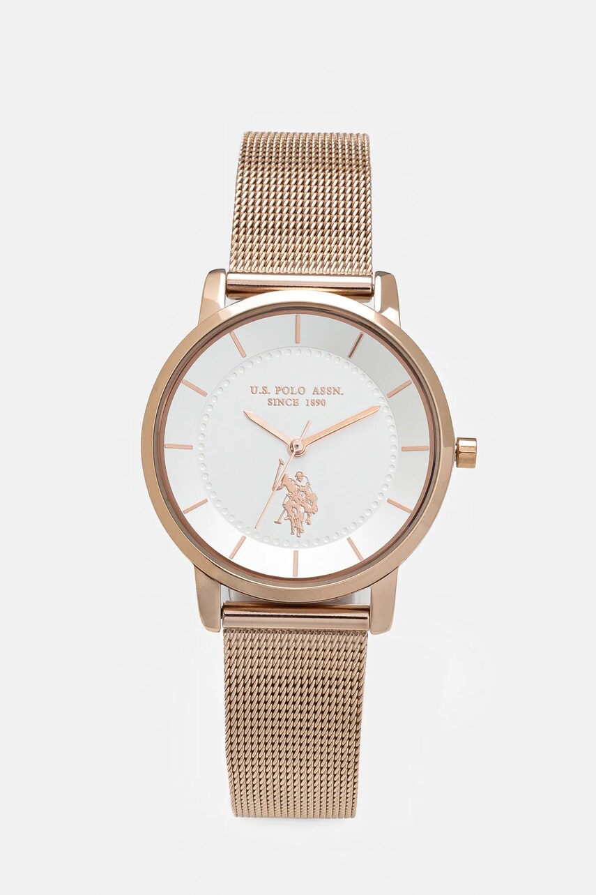 

Часовник U.S. Polo Assn. CHLOE дамски в златисто USP8034RG, Злато