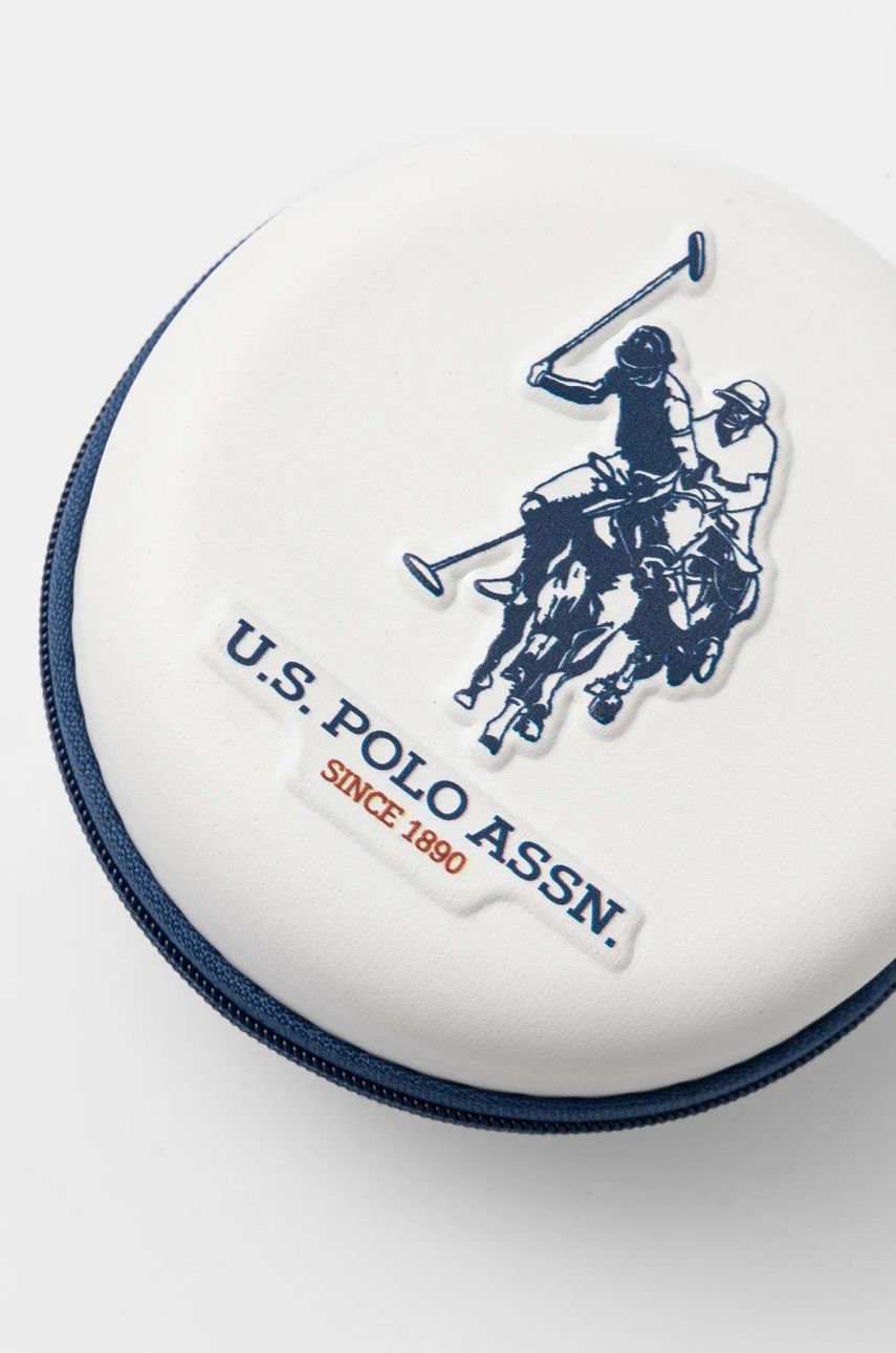 Ρολόι U.S. Polo Assn. CHLOE χρώμα: μαύρο, USP8039BK