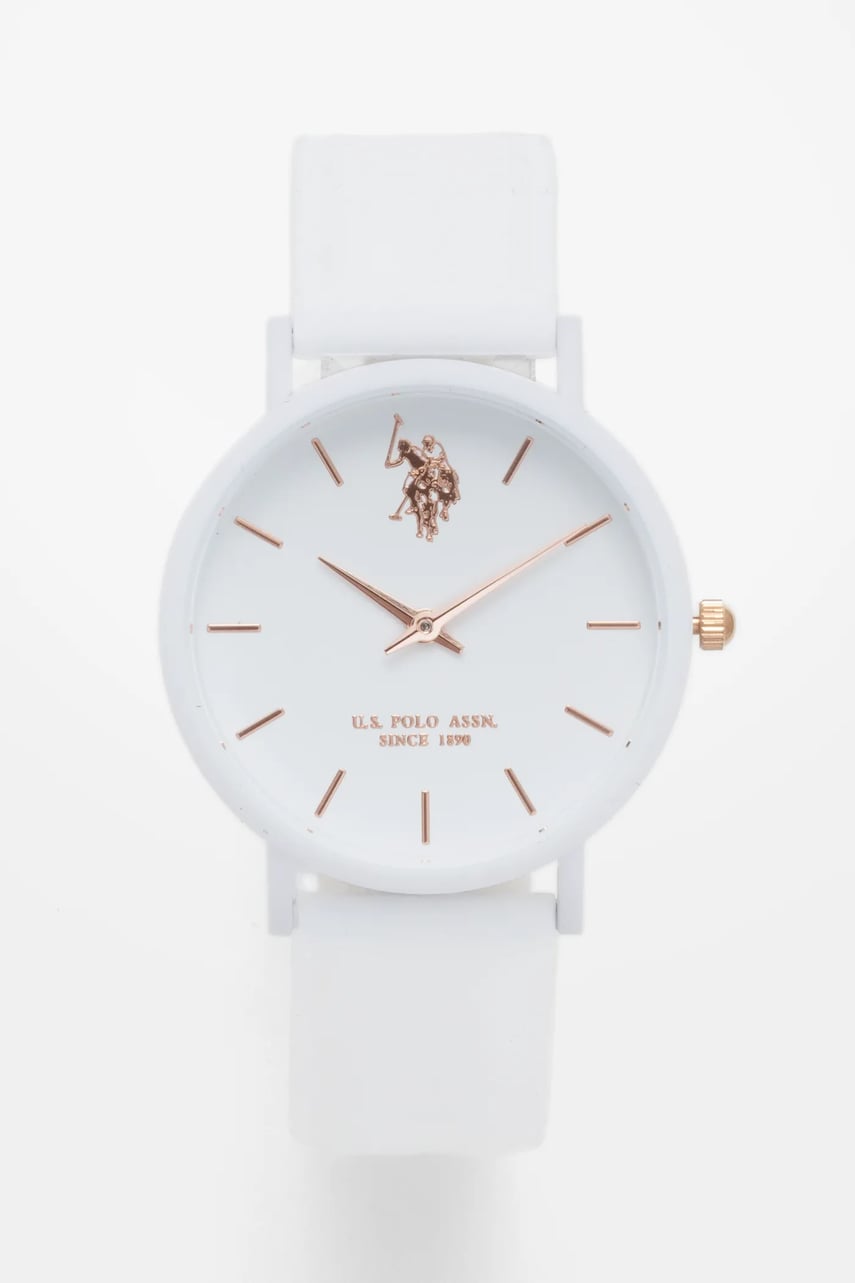 

Часовник U.S. Polo Assn. LUCY дамски в бяло USP8056WH, Бял