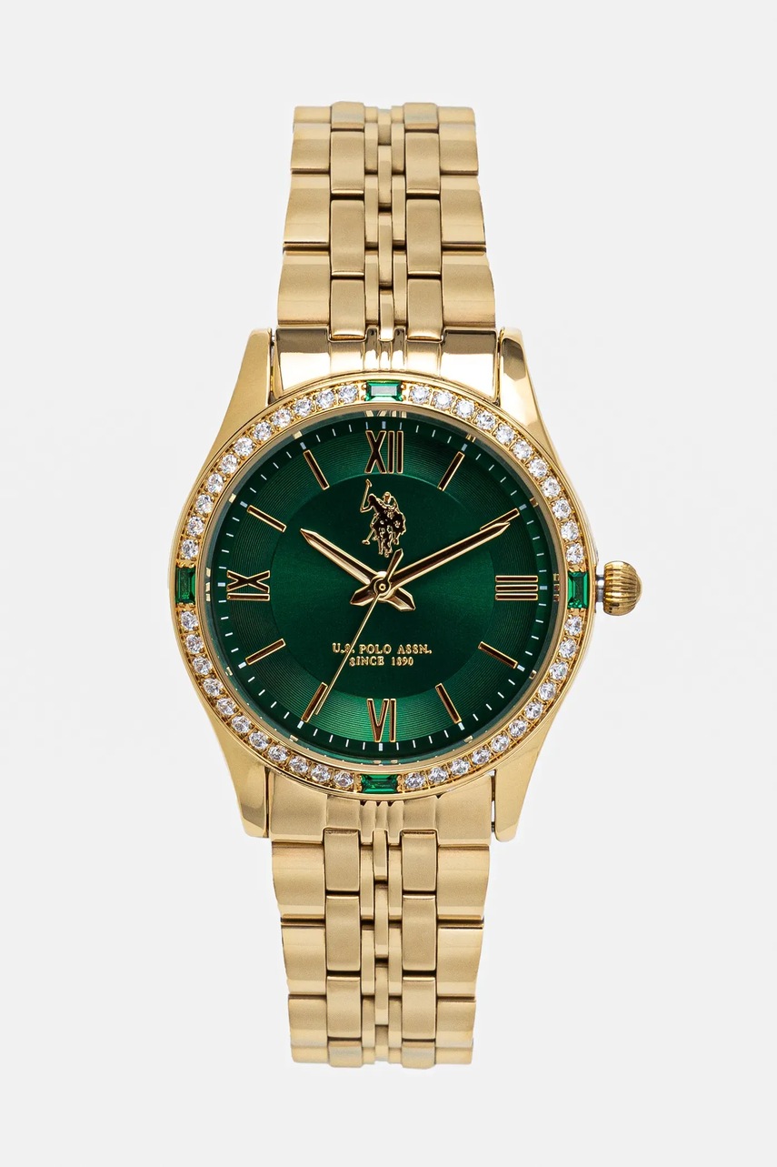 

Часовник U.S. Polo Assn. GISELLE дамски в златисто USP8324GR, Злато