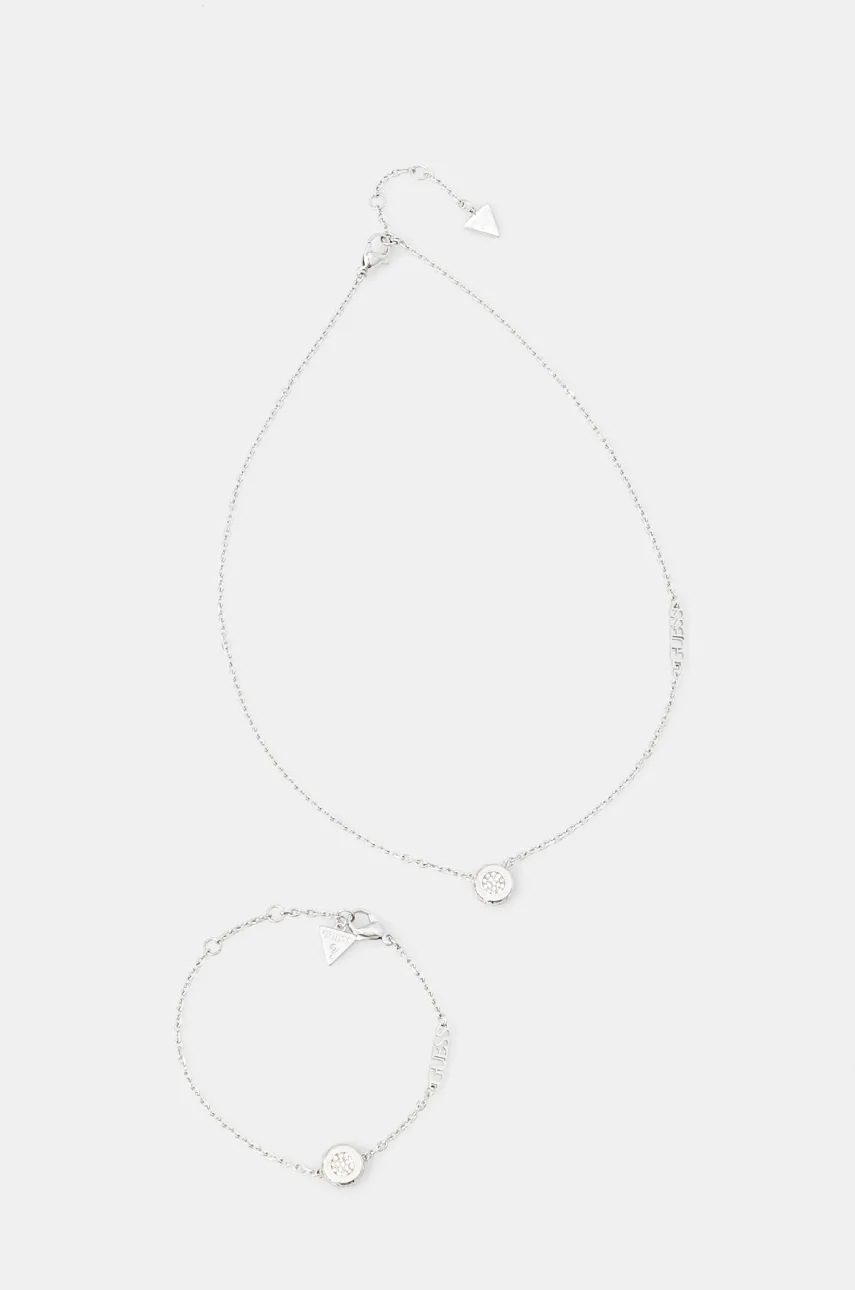 

Колие и гривна Guess, Сребърен