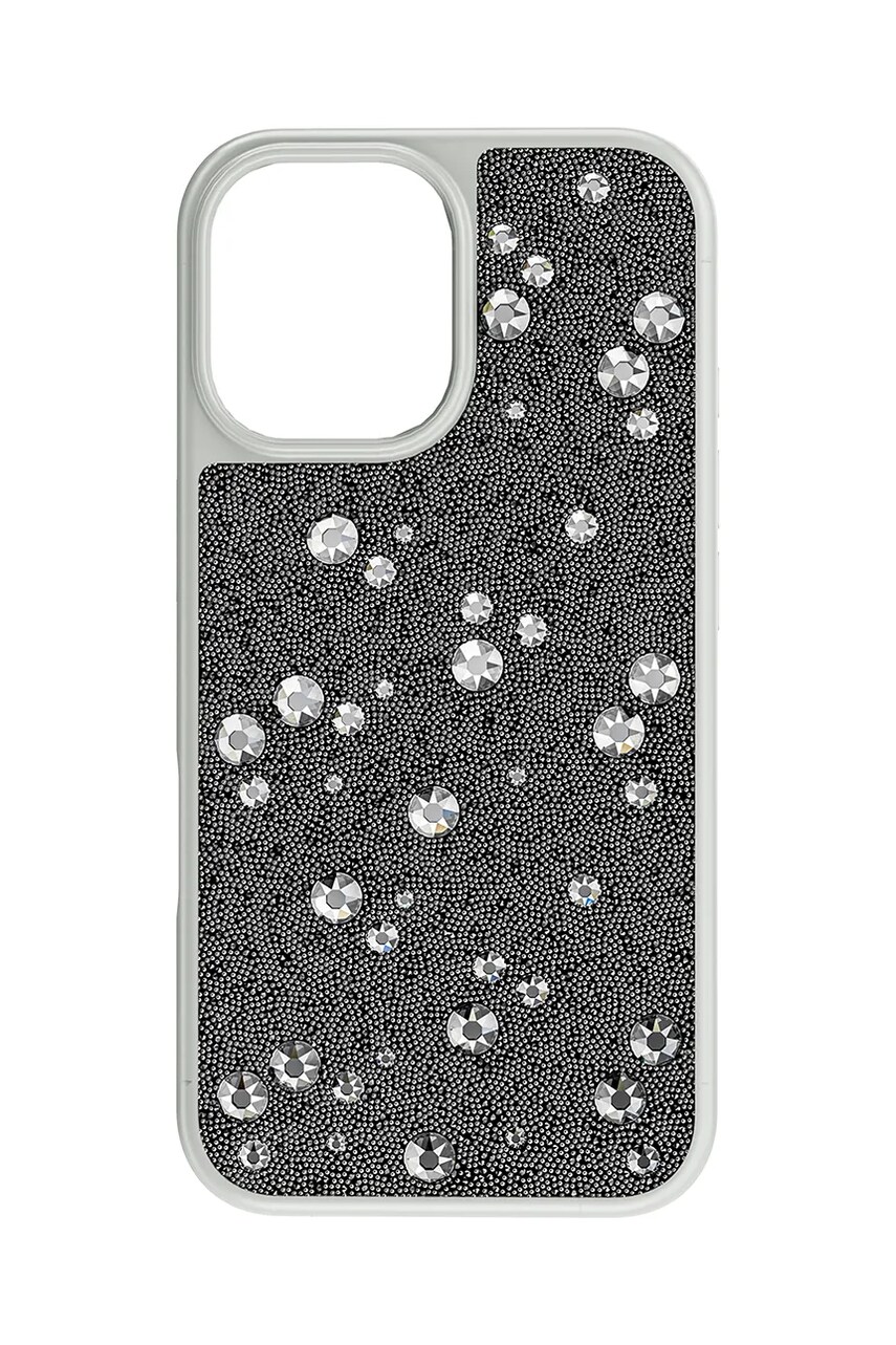 Swarovski carcasă pentru telefon HIGH 16 culoarea gri, 5698782
