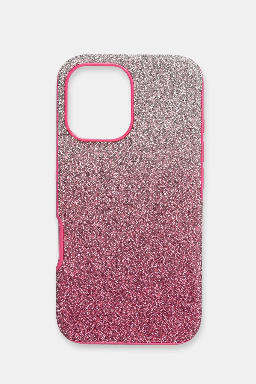 Swarovski Husa pentru telefon HIGH 16 culoarea roz, 5698785