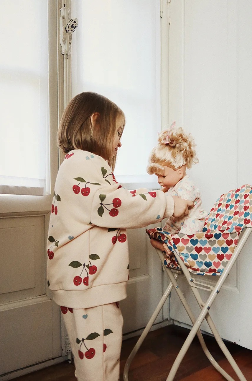 

Стол за кукли Konges Sløjd DOLL HIGH CHAIR KS101479, Многоцветен