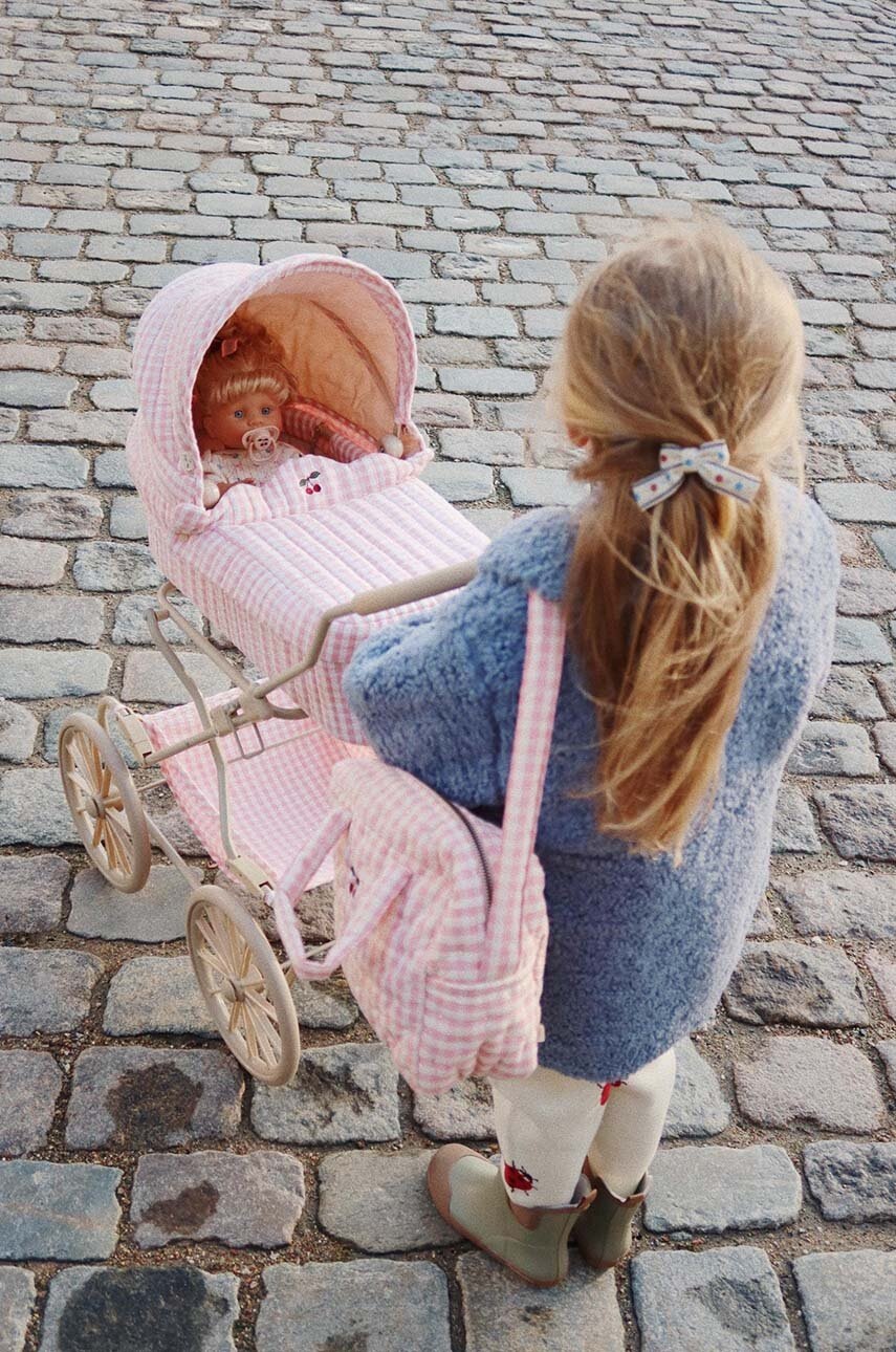 

Количка за кукли Konges Sløjd DOLL PRAM KS101483, Розов