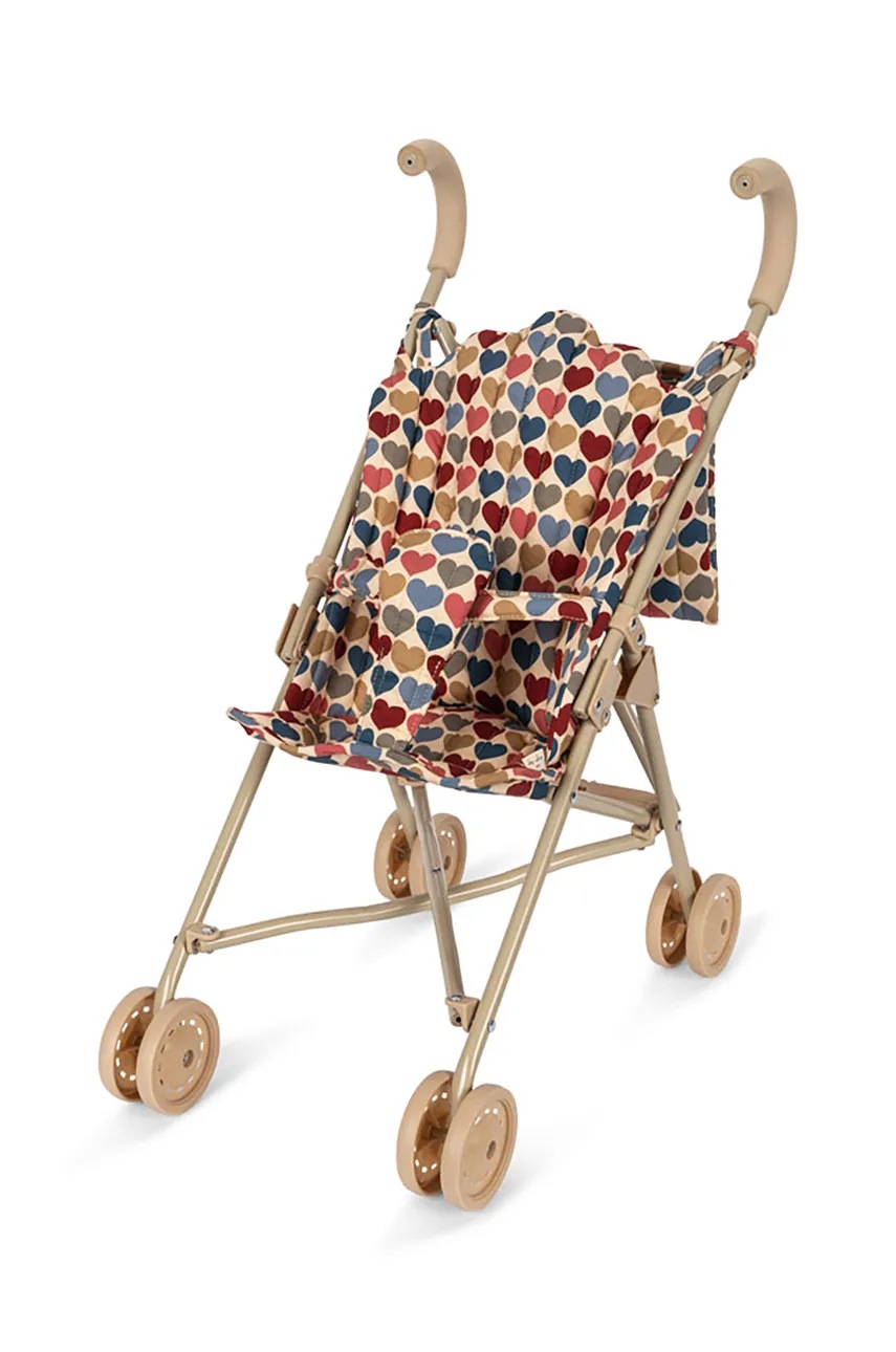 

Количка за кукли Konges Sløjd DOLL STROLLER KS101484, Многоцветен