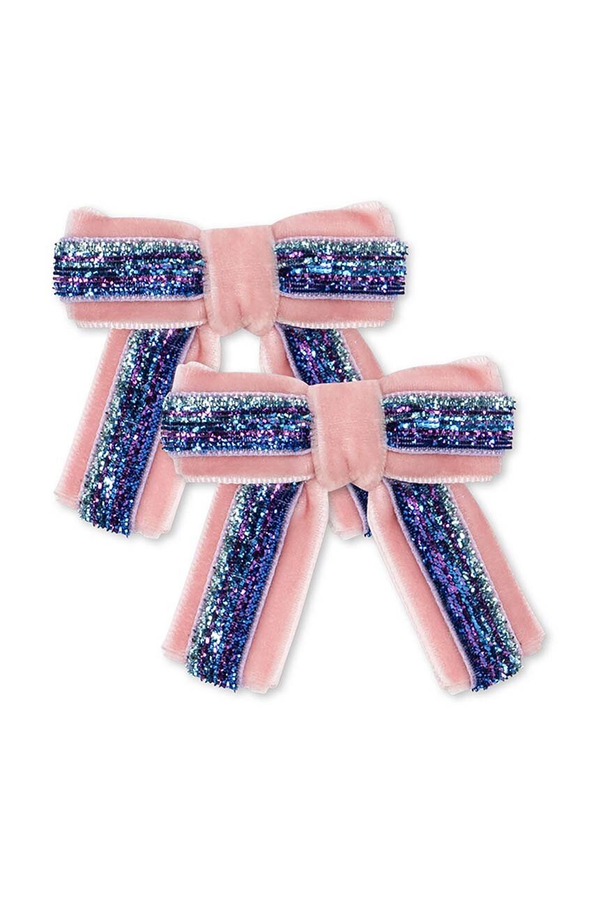 Детские заколки для волос Konges Sløjd 2 PACK VELVET BOW HAIR CLIPS 2 шт KS101785