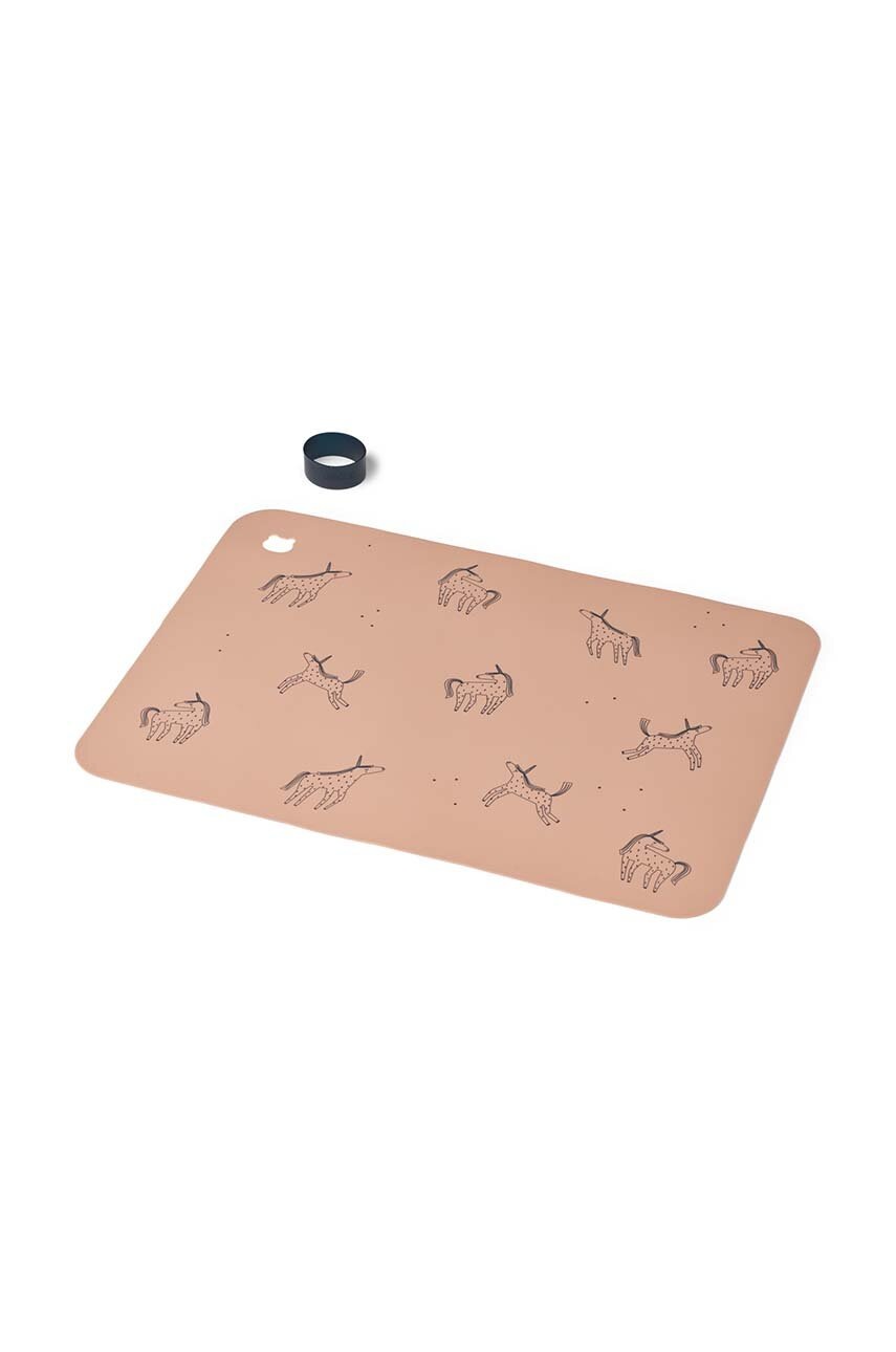 

Подложка за чиния Liewood Jude Printed Placemat LW15059, Розов