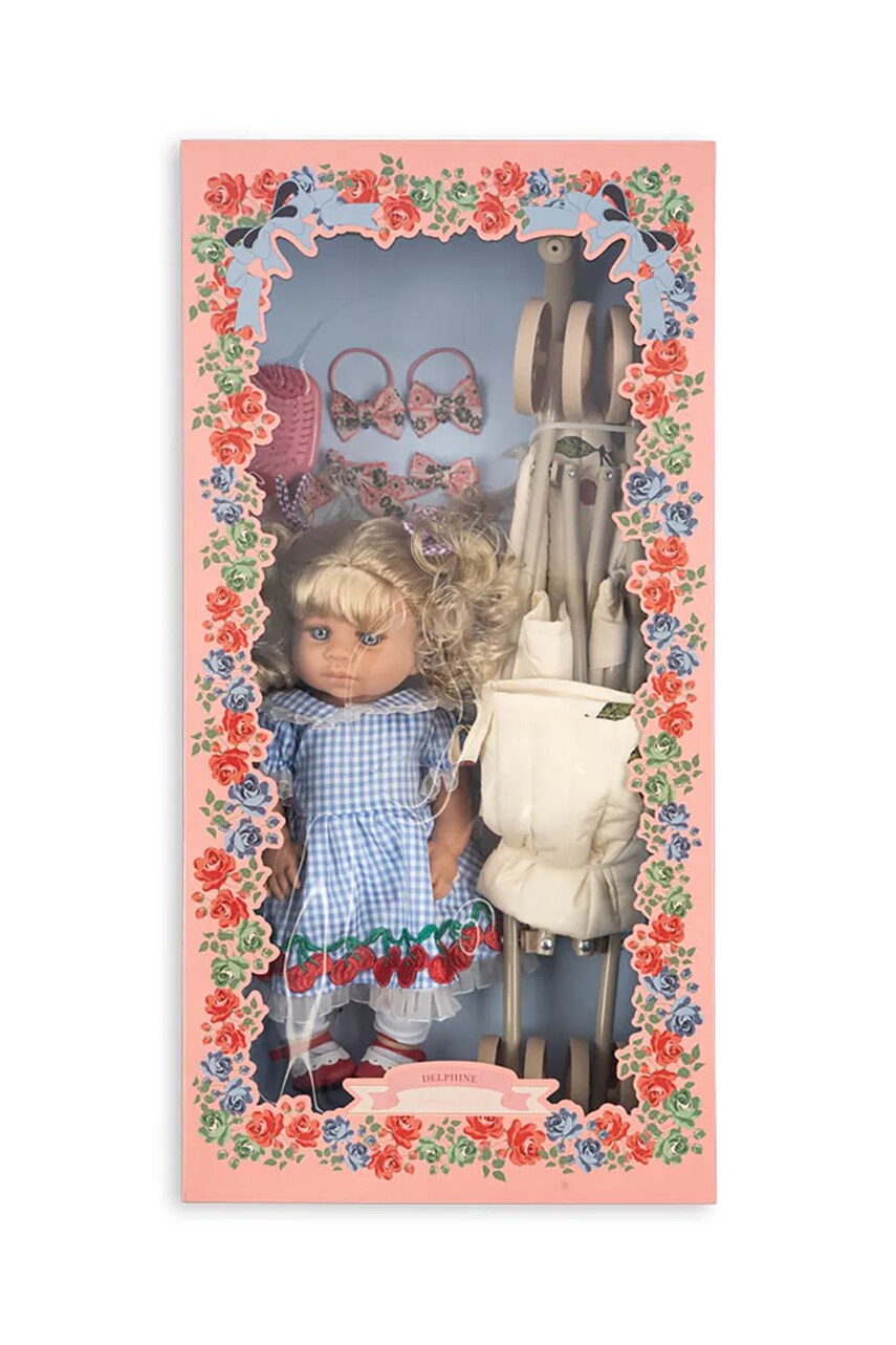 Levně Panenka a kočárek Konges Sløjd ALL I WISH FOR - DELPHINE DOLL KS101908