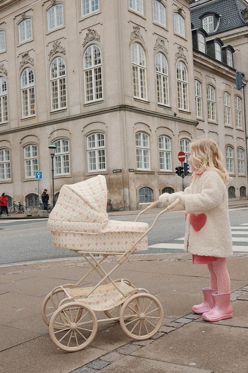 

Количка за кукли Konges Sløjd DOLL PRAM KS101954, Бежов