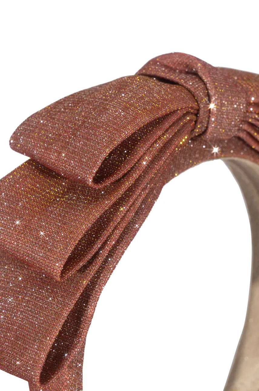 Детская повязка для волос Konges Sløjd GLITTER BOW HAIRBRACE KS101990