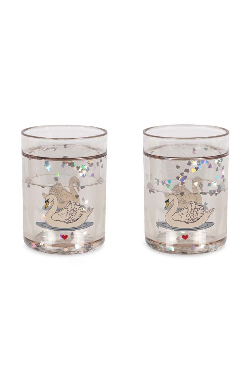 

Комплект чаши Konges Sløjd 2 PACK GLITTER CUPS (2 броя) KS101357, Бежов