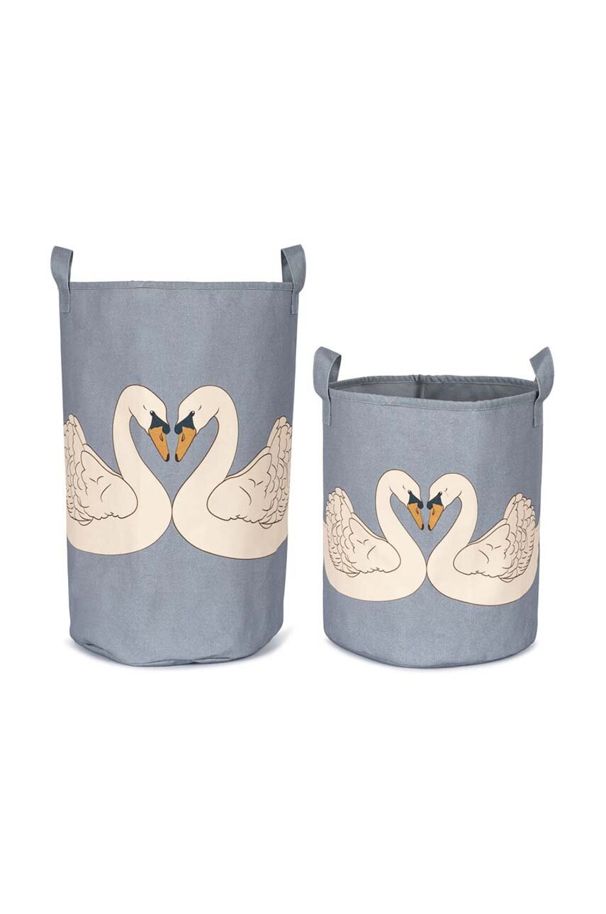 

Кош за съхранение Konges Sløjd TOY STORAGE BAGS (2 броя) KS101435, Син
