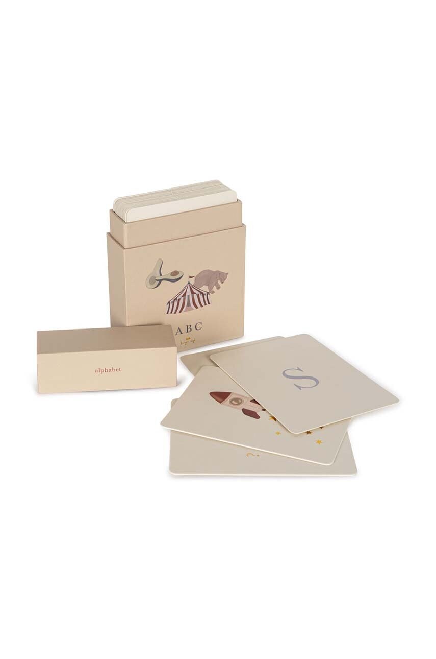 Konges Sløjd cărți educative CARDBOARD LEARNING CARDS FSC KS101449