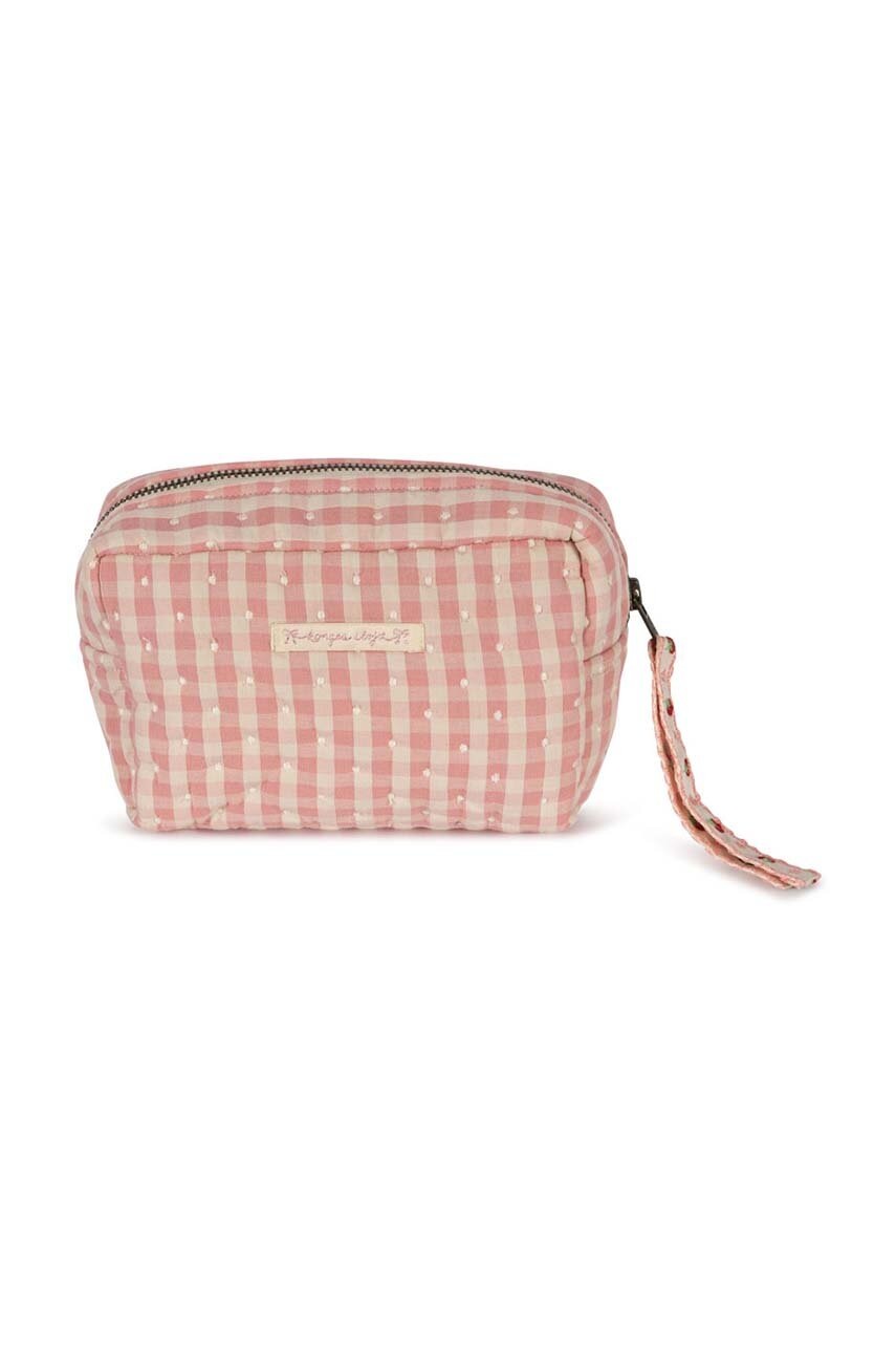 

Детска козметична чанта Konges Sløjd SEERSUCKER SMALL TOILETRY BAG KS101661, Розов