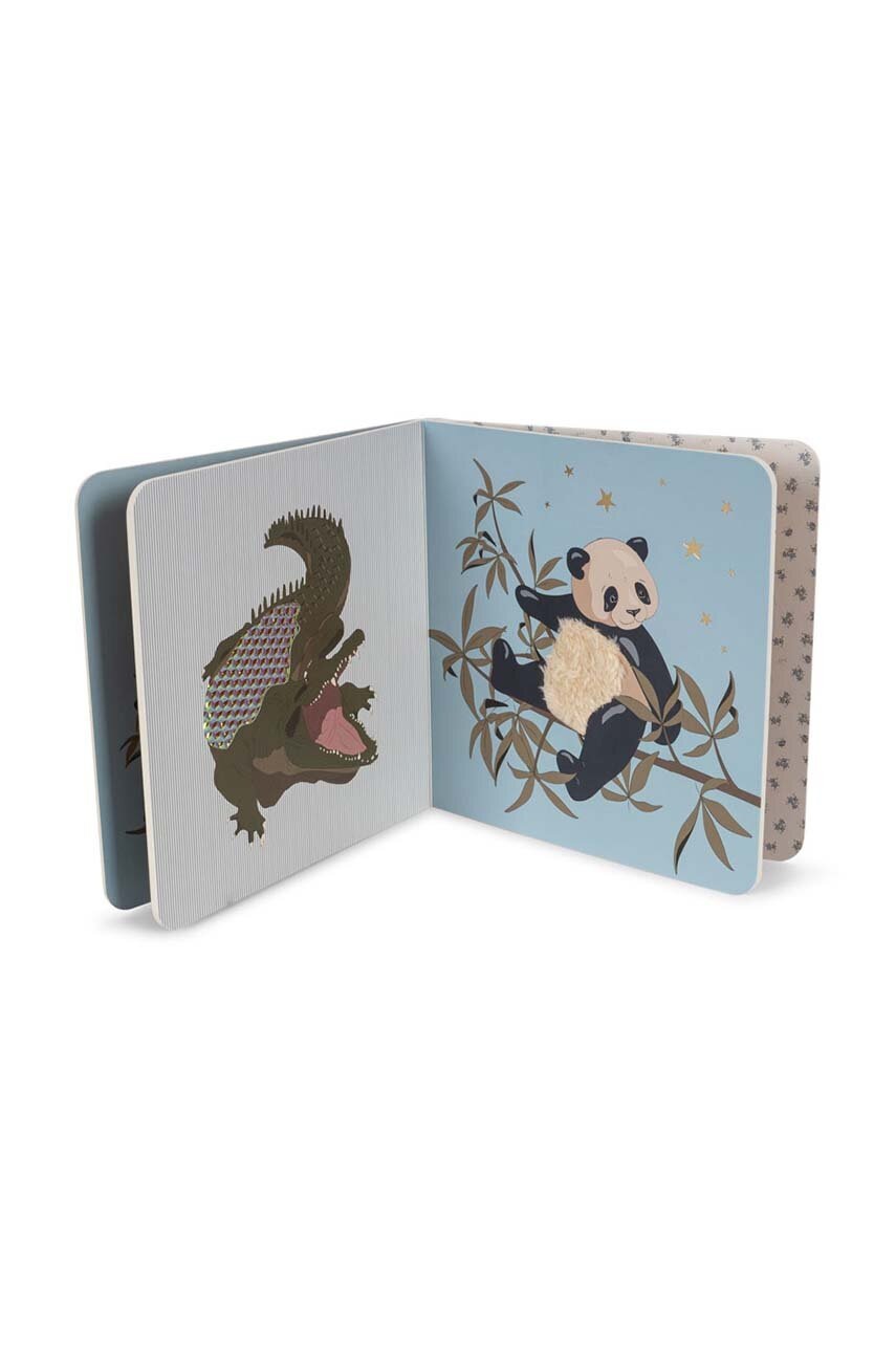 Книжка с упражнениями для детей Konges Sløjd TOUCH AND FEEL BOOK SAFARI FSC KS101711