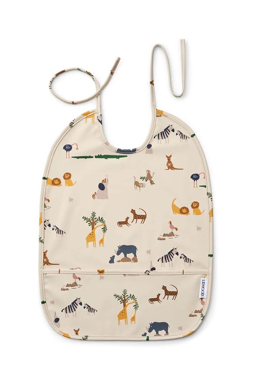 

Бебешки лигавник Liewood Lai Bib LW14774, Бежов