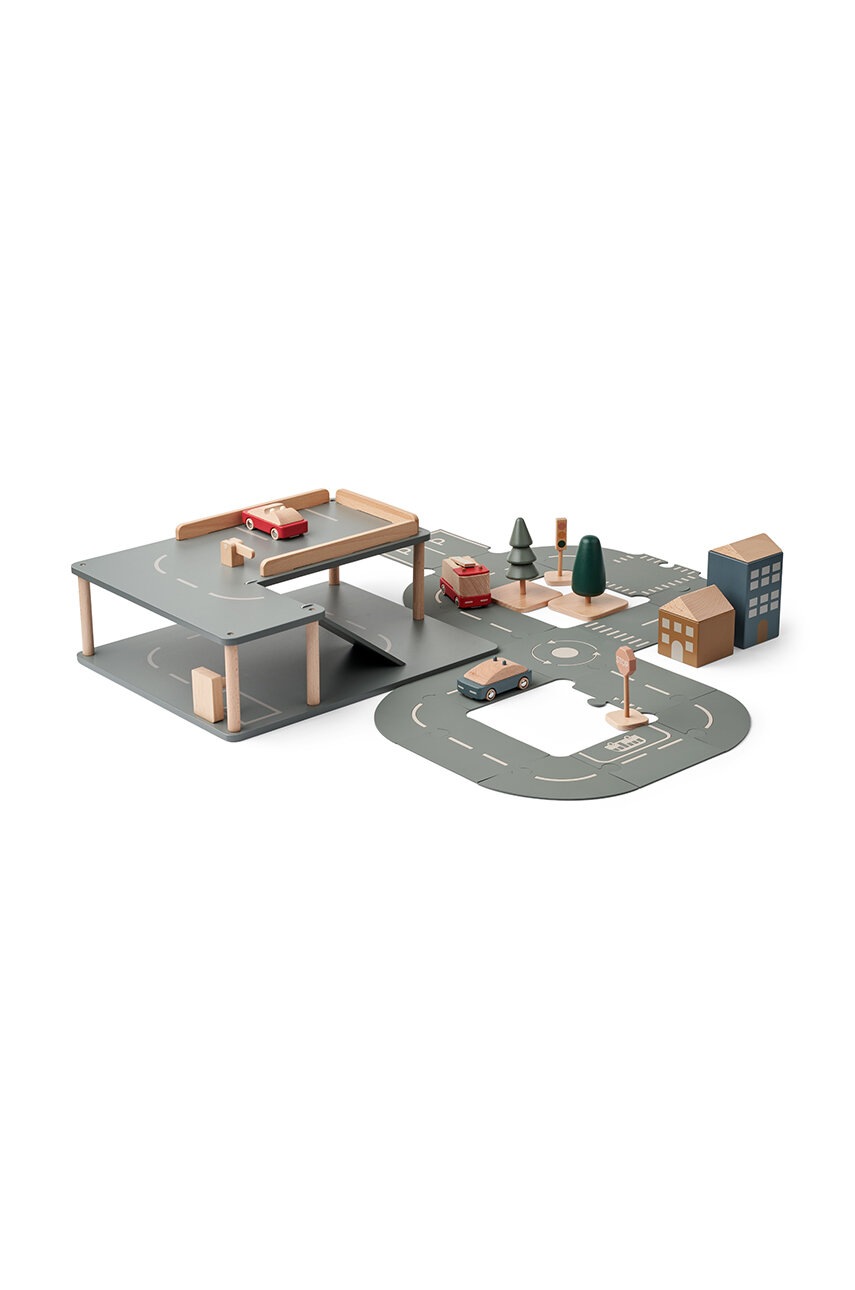 

Детска играчка Liewood Village Road Set LW18829, Сив