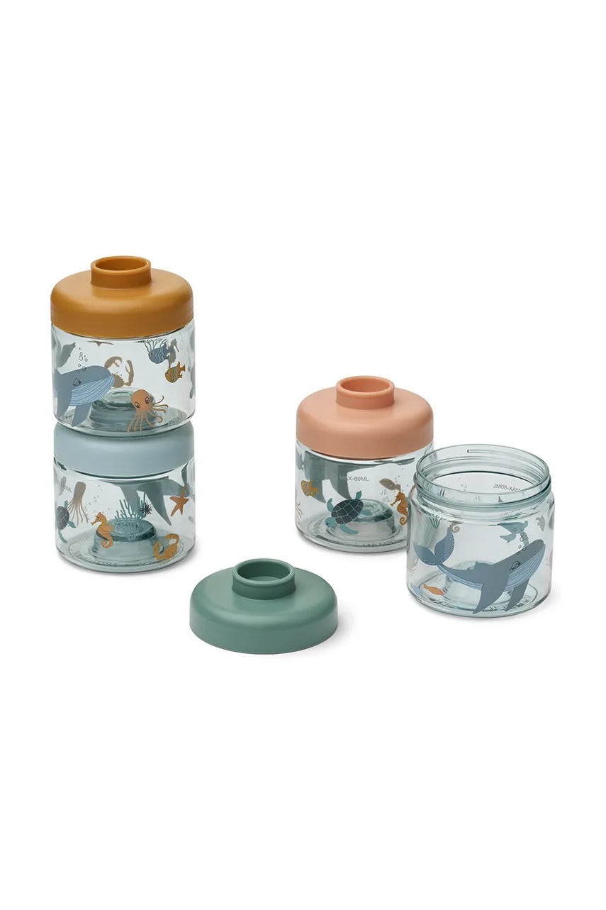 Коробка для хранения продуктов Liewood Dominique Baby Food Boxes 4-Pack 4 шт LW19267