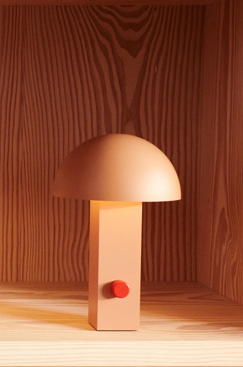 

Безжична лампа Liewood Hyppolite Portable Lamp LW19291, Оранжев