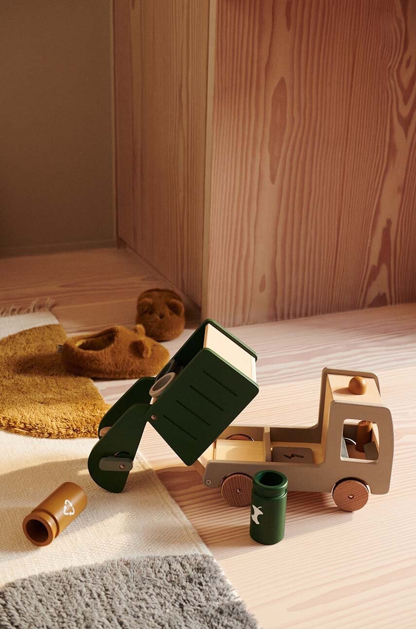 Levně Dřevěná hračka pro děti Liewood Irina Recycling Truck LW19339