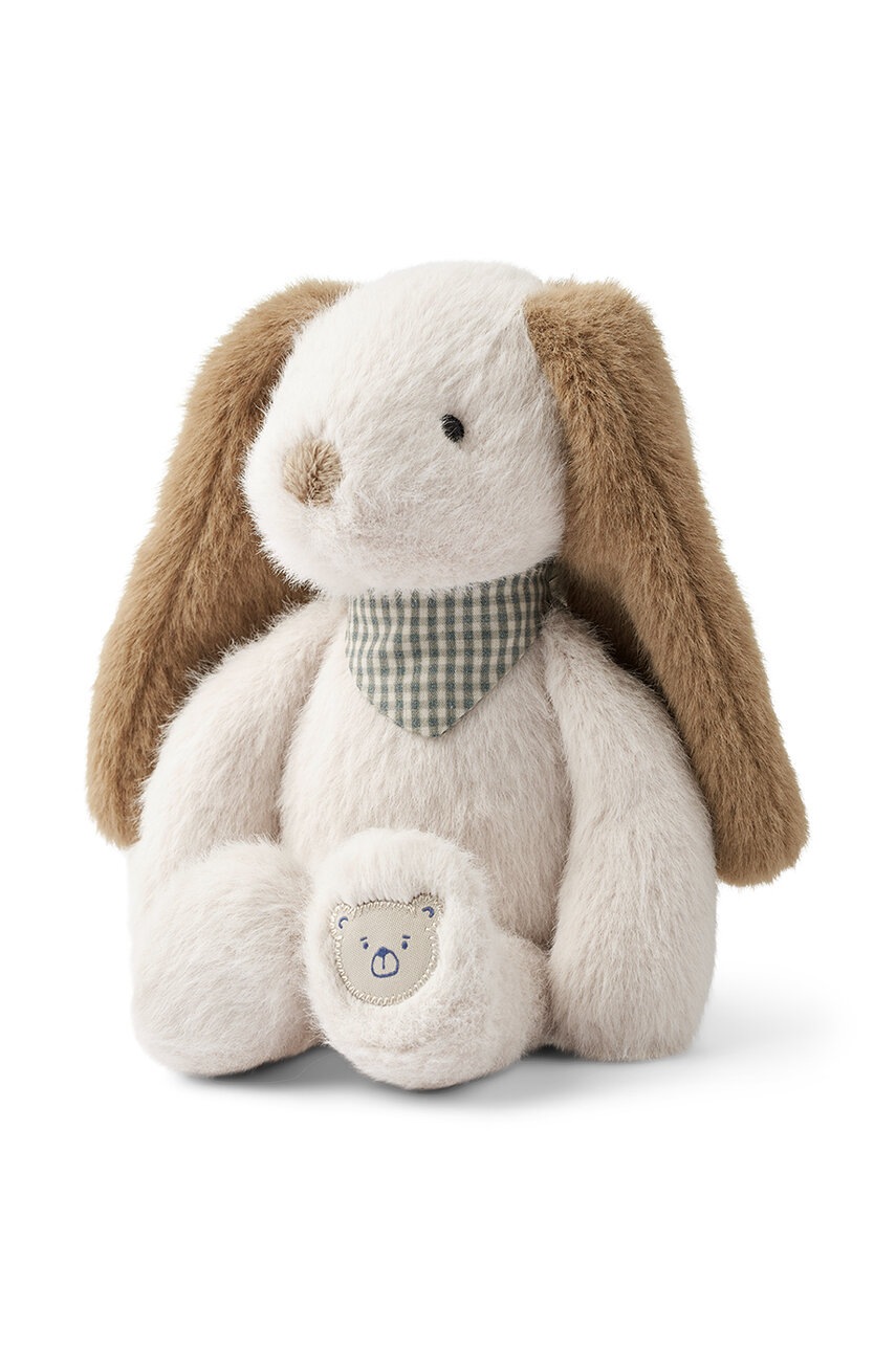 

Бебешка играчка за гушкане Liewood Binnie Dog Small Teddy LW19533, Бял