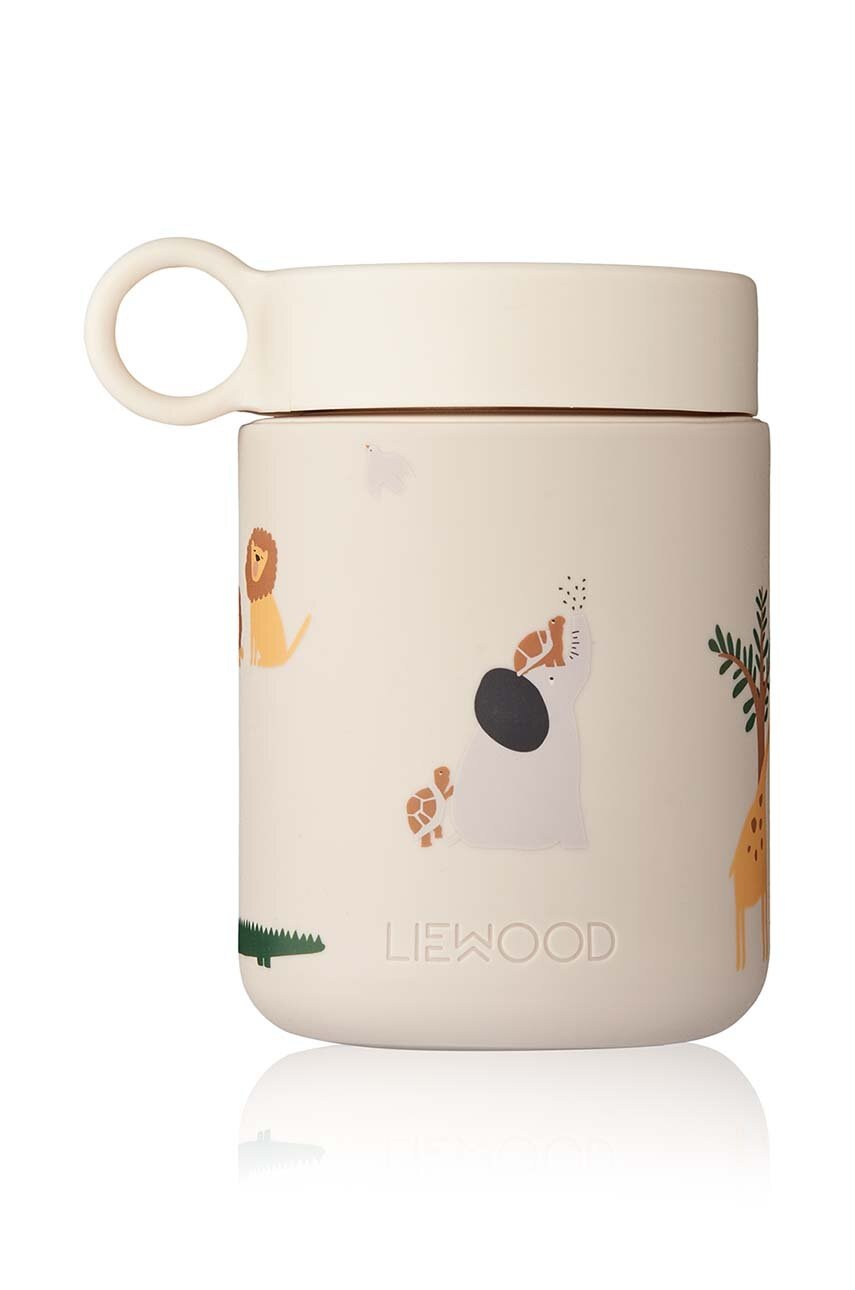 

Термокутия за бебешка храна Liewood Kian Food Jar LW19619, Бежов