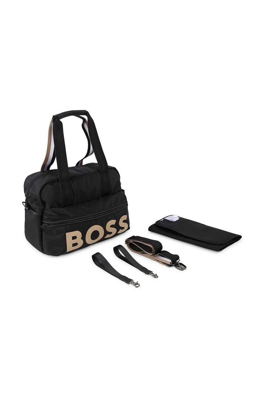 

Чанта за количка с подложка за повиване BOSS J51553, Черен