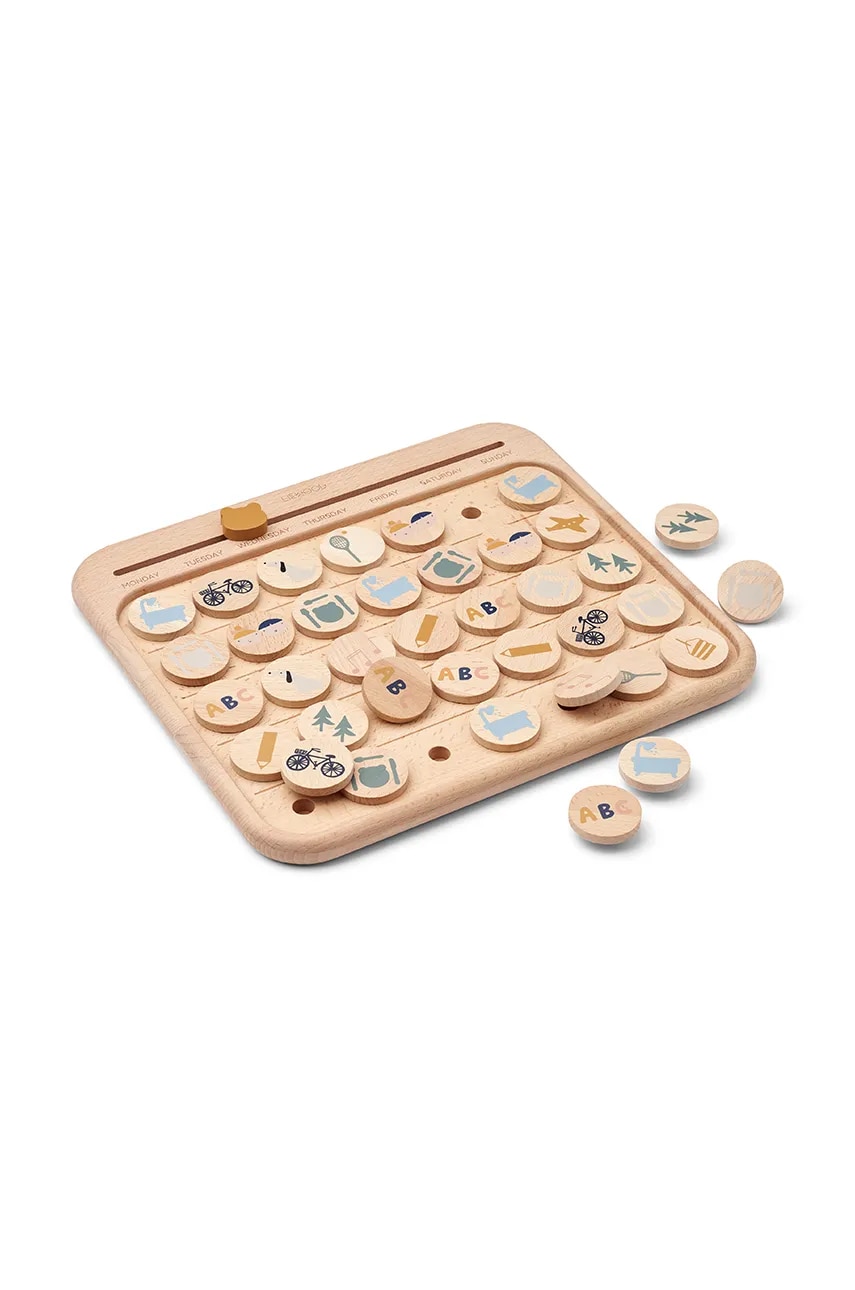 

Календар Liewood Tao Calendar Activity Board LW17359, Бежов