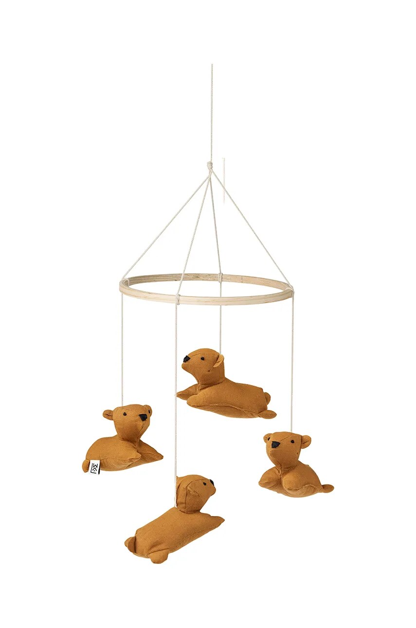 Liewood carusel pentru copii la pătuț Molle Bear Baby Mobile LW18315