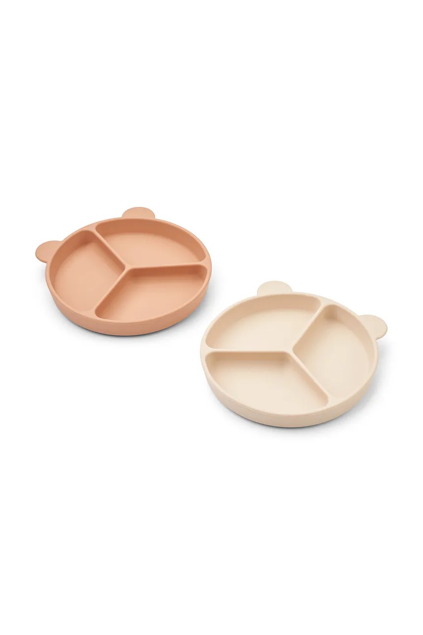 

Комплект чинии Liewood Stacy Divider Suction Plate 2-Pack (2 броя) LW15122, Розов