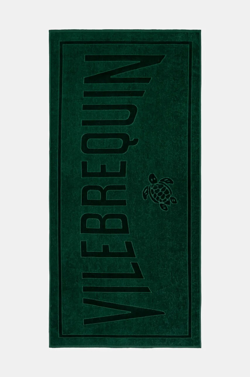Vilebrequin prosop din bumbac SAND 90 x 180 cm culoarea verde, SANC1200