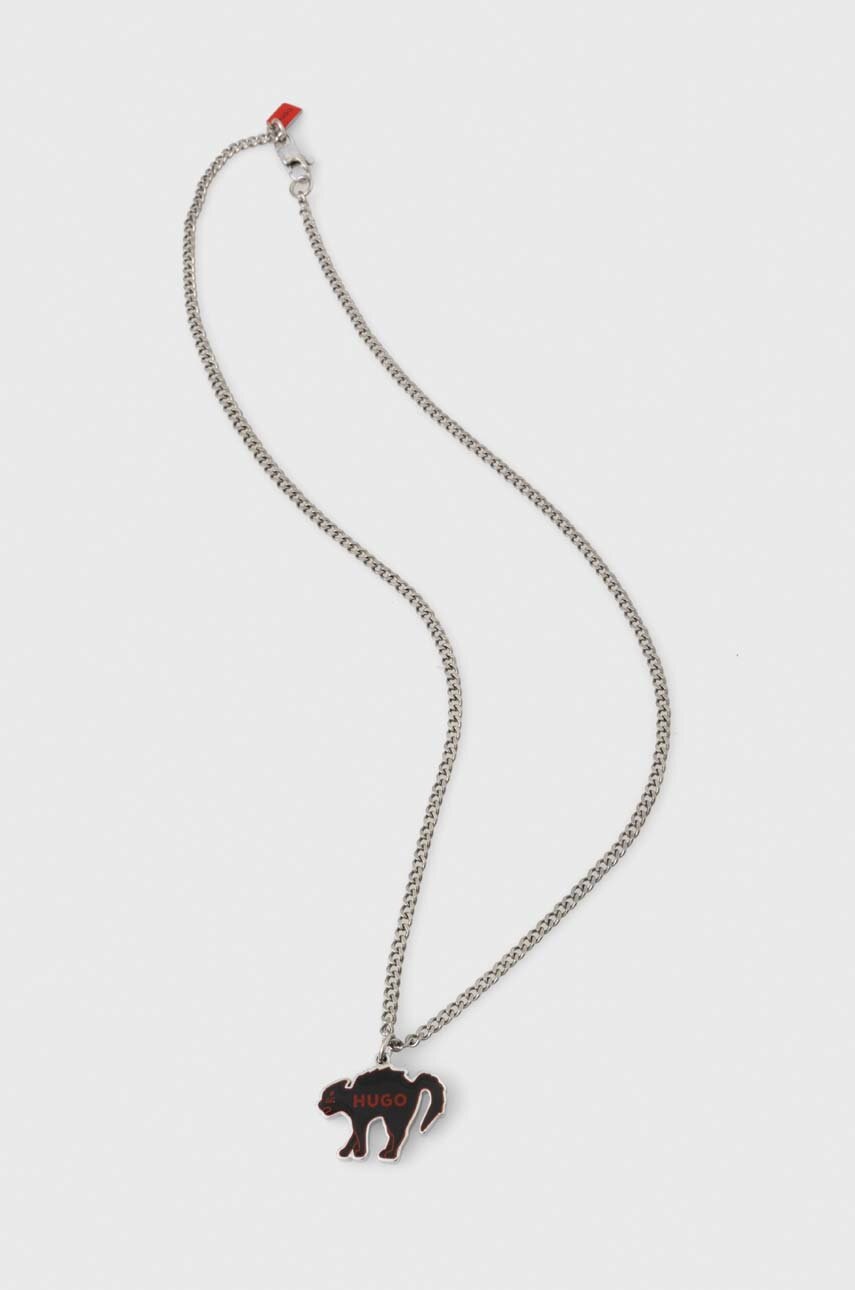 

Колие HUGO 50519391, Сребърен