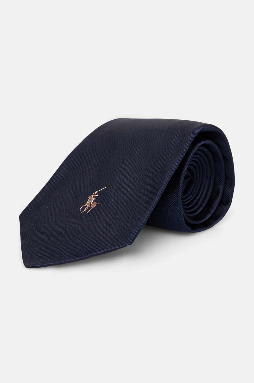 

Копринена вратовръзка Polo Ralph Lauren в тъмносиньо 712951039, Тъмносин