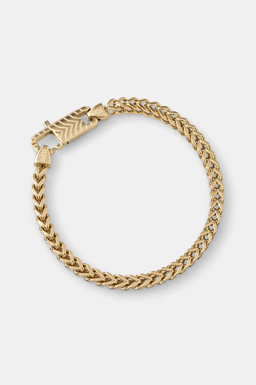 

Гривна Guess мъжка JUMB04 438JW, Злато