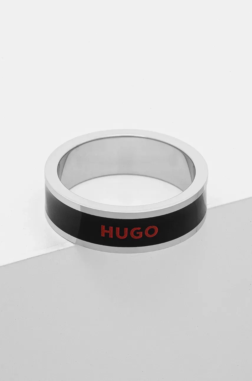 

Пръстен HUGO мъжки 50521473, Черен