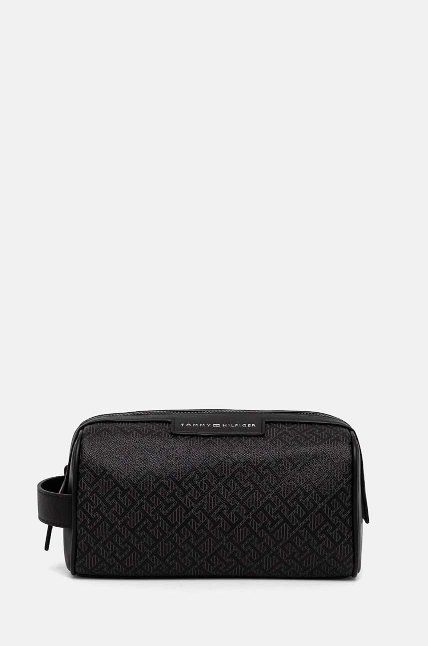 

Козметична чанта Tommy Hilfiger в черно AM0AM12784, Черен