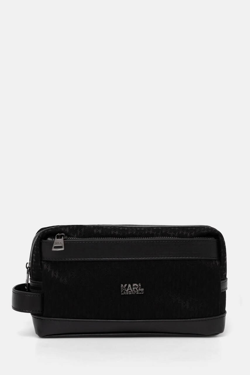 Karl Lagerfeld portfard culoarea negru, 544115.805923