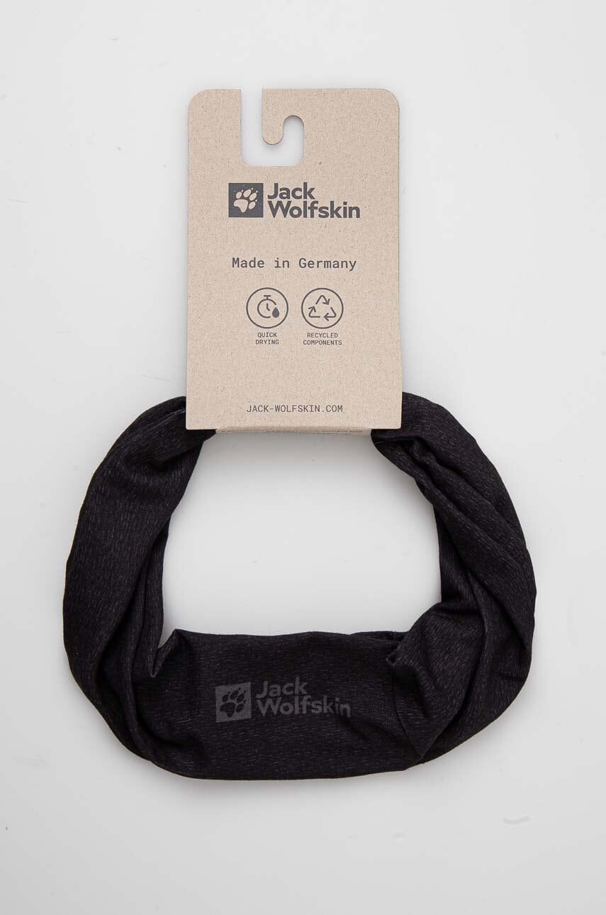 Jack Wolfskin bentita pentru cap Breez culoarea negru, 1911282 Jack Wolfskin bentita pentru cap Breez culoarea negru, 1911282