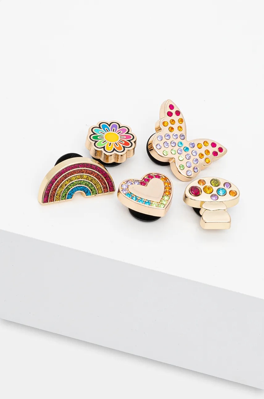 

Значка за обувки Crocs Rainbow Elvtd Festival (5 броя) 10013261, Многоцветен