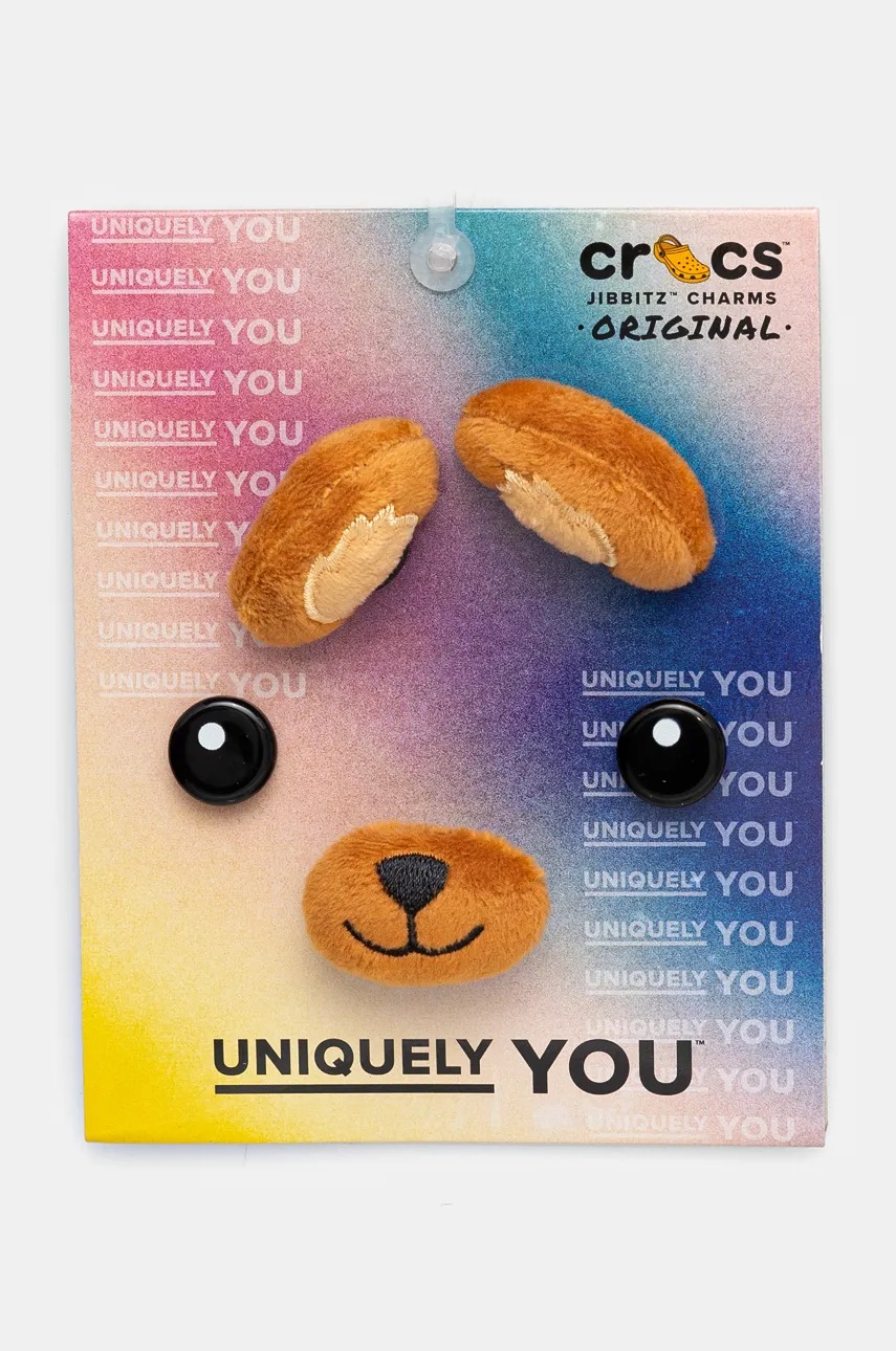 

Значки за обувки Crocs Make Your Own Teddy (5 броя) 10013702, Кафяв