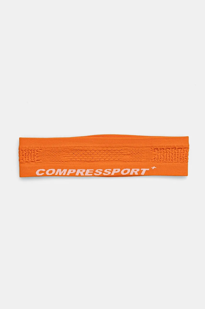 Повязка на голову Compressport Thin Headband On/Off цвет оранжевый XBNU3914 Повязка на голову Compressport Thin Headband On/Off цвет оранжевый XBNU3914