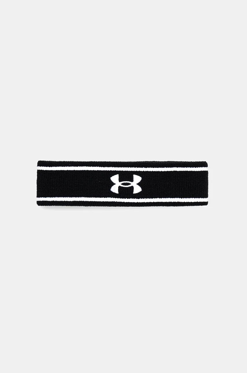 Under Armour bentita pentru cap culoarea negru, 1373118 Under Armour bentita pentru cap culoarea negru, 1373118